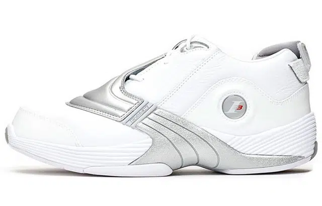 Reebok Answer Low Silver White