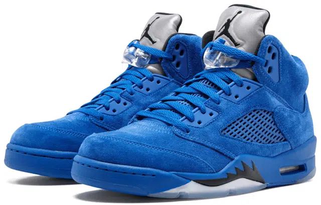 Jordan Air Jordan 5 Retro Blue Suede