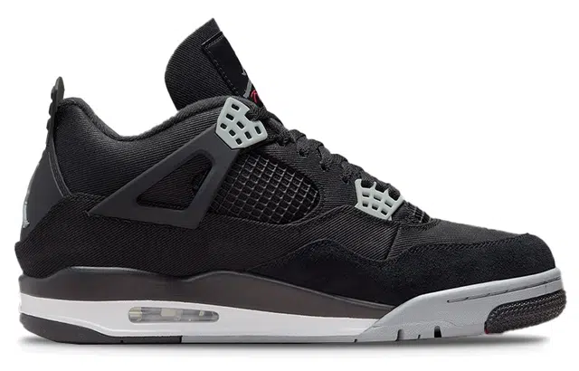 Jordan Air Jordan 4 retro se "black canvas"