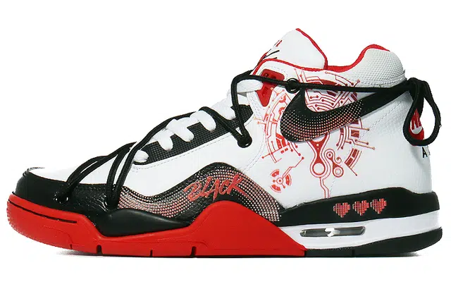 Nike Flight Legacy Red White Black