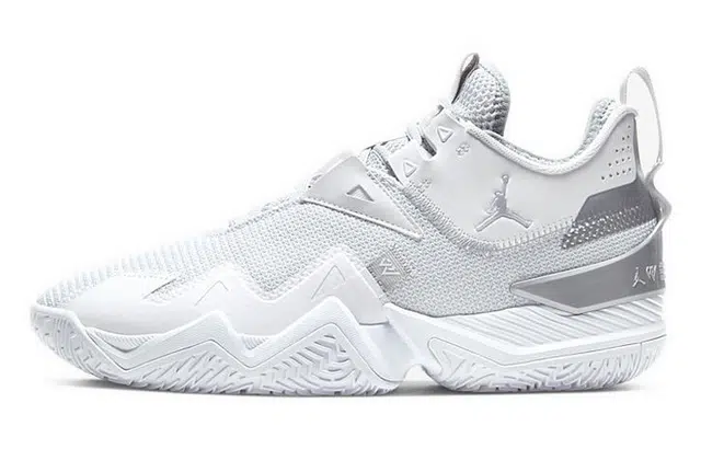 Jordan One Take 1 Westbrook Mid White Grey
