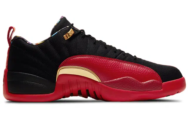 Jordan Air Jordan 12 retro low se "black and metallic gold"