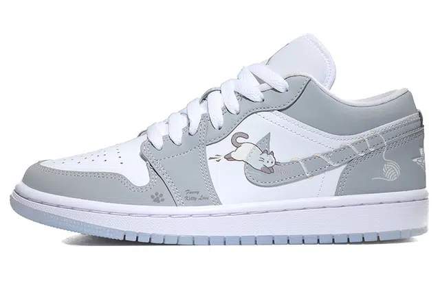 Jordan Air Jordan 1 Low Grey White