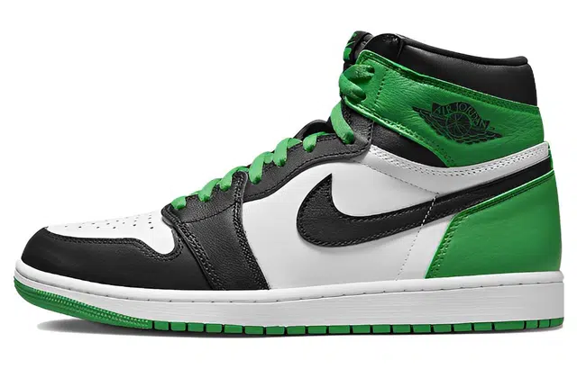 Jordan Air Jordan 1 High OG "Black and Lucky Green"