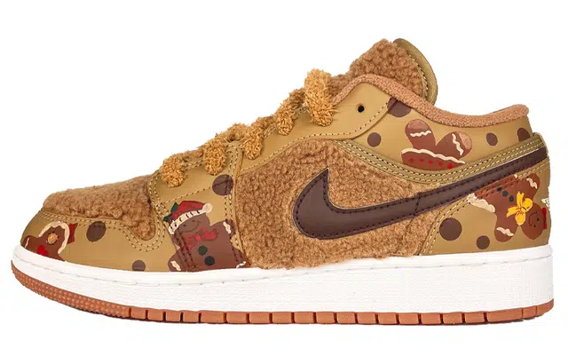 10Air Jordan 1 Low Utility "Teddy Bear"