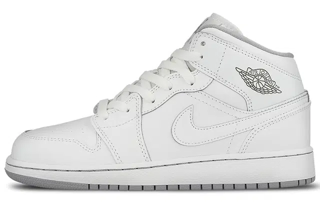Jordan Air Jordan 1 Mid White Grey