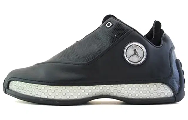 Jordan Air Jordan 18 OG Low Black Silver Chrome