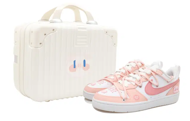 Nike Court Borough Low Pink White