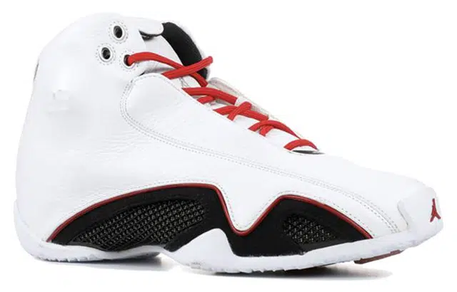 Jordan Air Jordan 21 White Varsity Red Metallic Silver (2006)