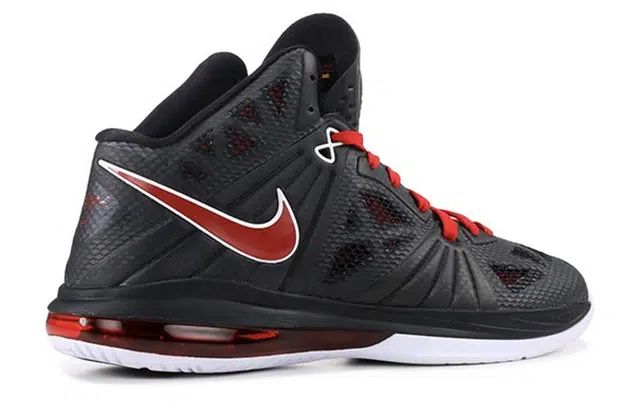 Nike Lebron 8 PS WhiteBlackRed