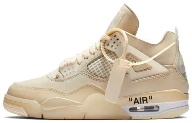 OFF-WHITE x Jordan Air Jordan 4 "Sail"