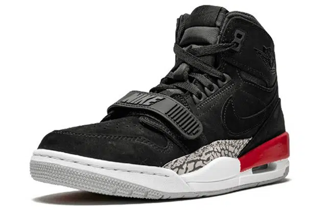 Jordan Legacy 312 black suede