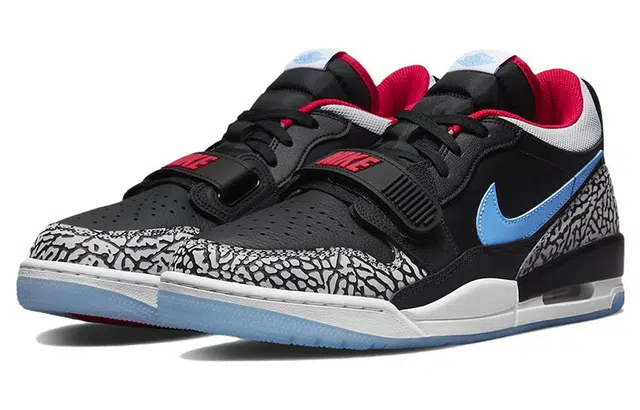 Jordan Legacy 312 low "chicago flag"