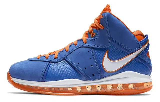 Nike Lebron 8 QS "Blue and Orange"