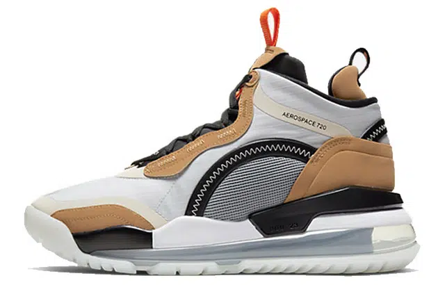 Jordan Aerospace 720 White Brown Yellow