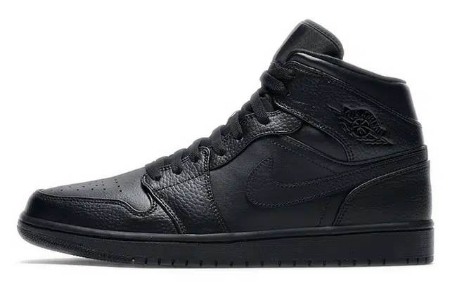 Jordan Air Jordan 1 Mid "Triple Black"