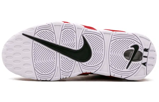 Nike Air More Uptempo Black Red