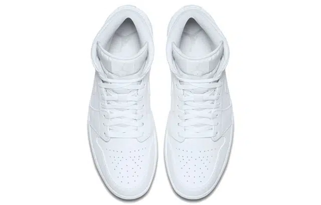 Jordan Air Jordan 1 Mid "Triple White"