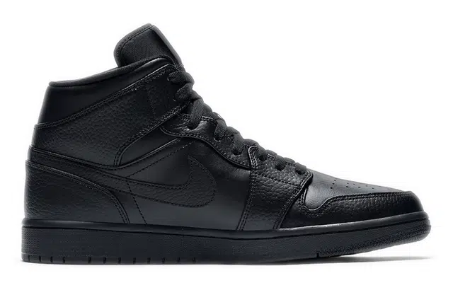 Jordan Air Jordan 1 Mid "Triple Black"