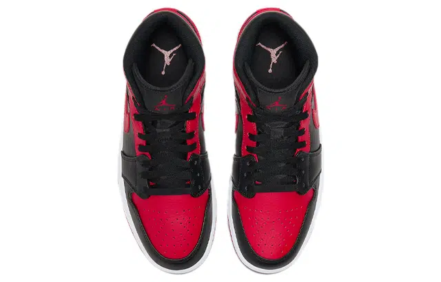 Jordan Air Jordan 1 mid "red and black"