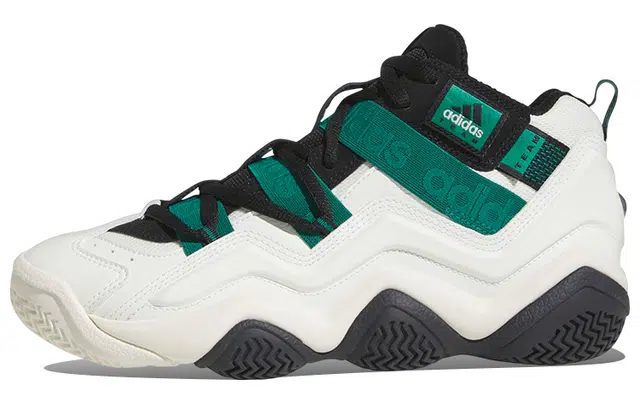 adidas Top Ten 2000 White Black Green