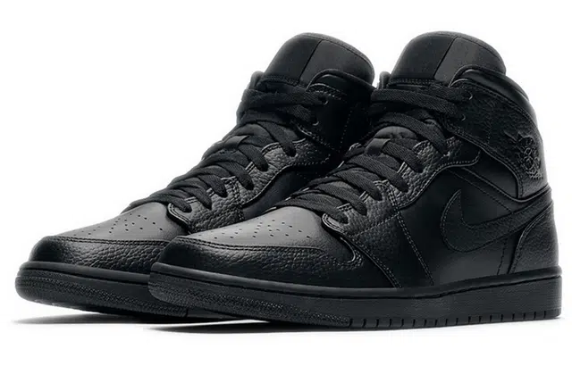 Jordan Air Jordan 1 Mid "Triple Black"