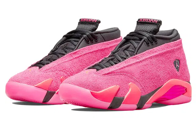 Jordan Air Jordan 14 retro low "shocking pink"