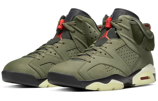 Travis Scott x Jordan Air Jordan 6 medium olive ts