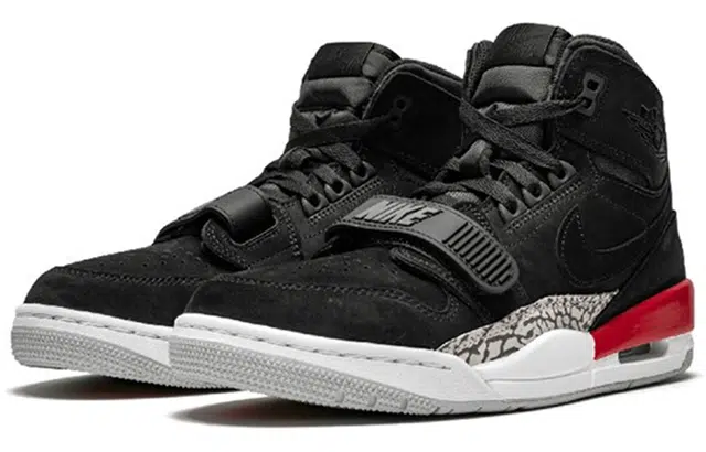 Jordan Legacy 312 black suede