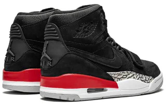 Jordan Legacy 312 black suede