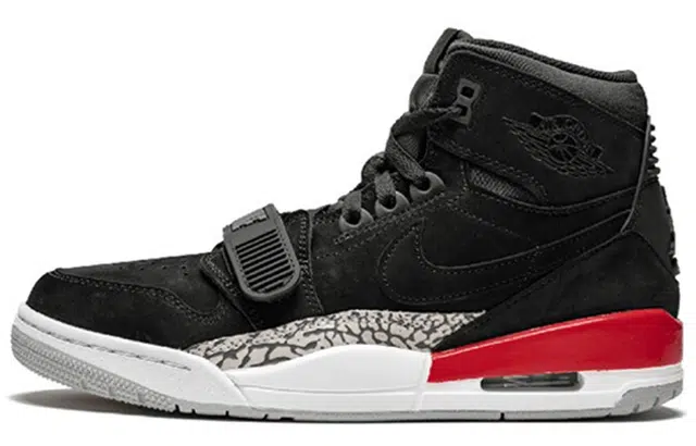 Jordan Legacy 312 black suede