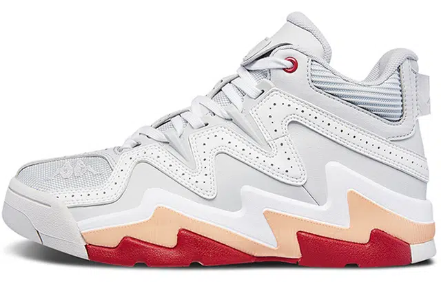 Kappa Retro Mid Basketball Shoes Women's Grey White