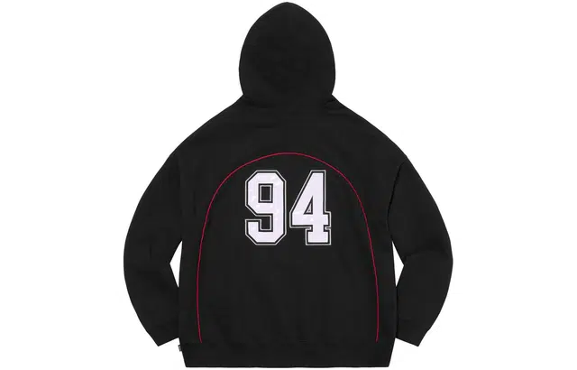 Supreme SS23 Week15 PIPING ARC HOODED SWEATSHIRT