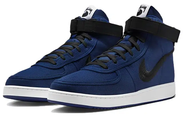 Stussy x Nike Vandal High "Deep Royal Blue"