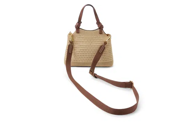 CHARLESKEITH PU ckTote WhiteMultiSand