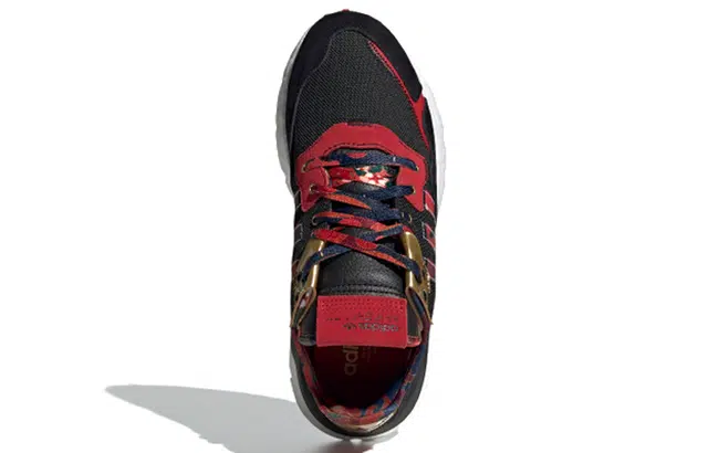 adidas Nite Jogger Black Gold Red