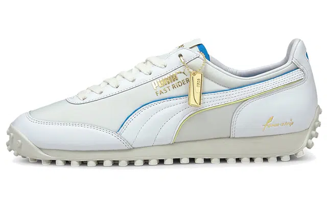 PUMA Fast Rider Rudolf Dassler Legacy White Yellow Blue