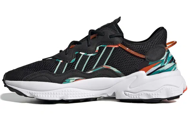 adidas Ozweego Black Blue Orange