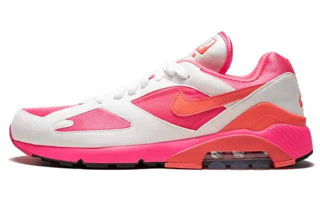 CDG x Nike Air Max 180 "White Pink"