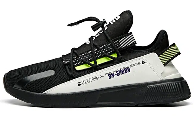 Anta Lifestyle Sneakers Black White