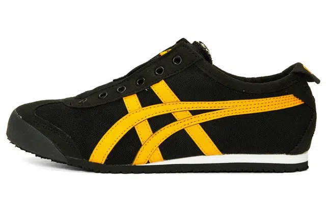 Onitsuka Tiger Mexico 66 Slip-On Black Yellow