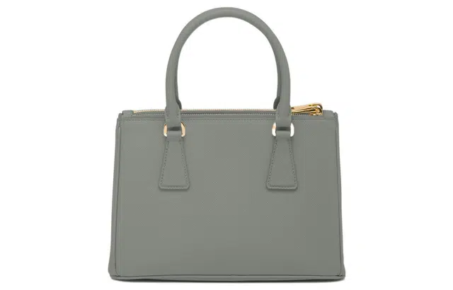 PRADA Galleria Small Shoulder Bag Gray