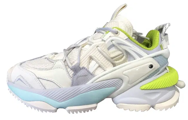 中国李宁 星云 低帮 生活休闲鞋 女款 淡古黄