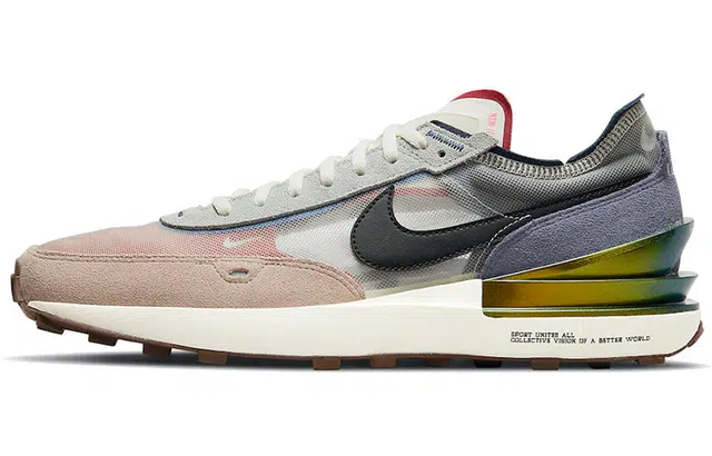 Nike Waffle One Black Pink Purple