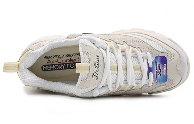 Skechers D'LITES White
