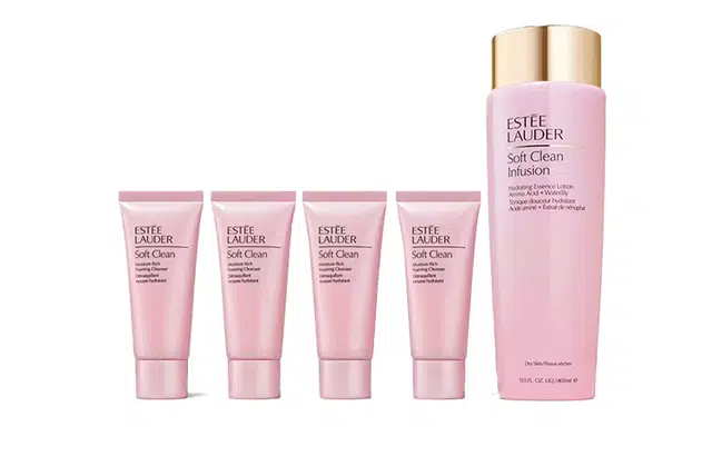 雅诗兰黛 柔洁护肤套装 滋润