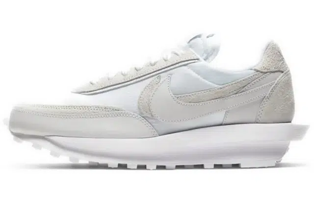 sacai x Nike LDV Waffle Pure White