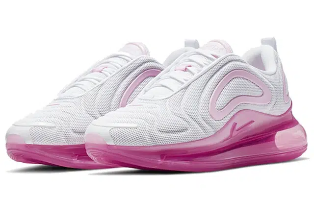 Nike Air Max 720 White Pink Rise Laser Fuchsia