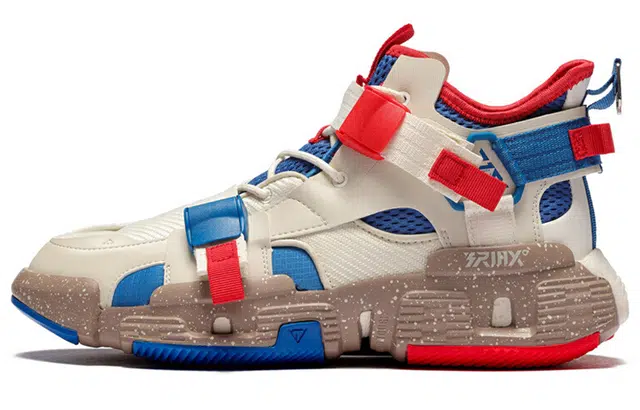 361° Fashion Mid Sneakers White Blue