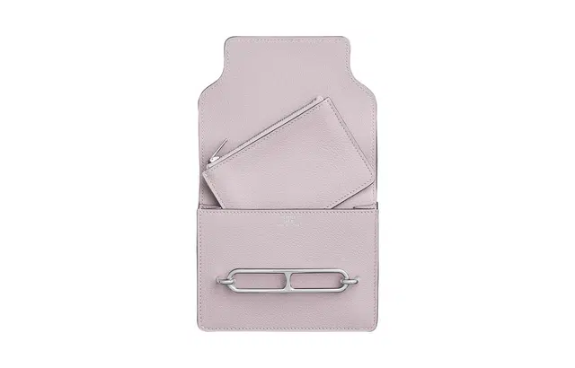 HERMES Roulis Slim Evercolor 09 Mauve Pale
